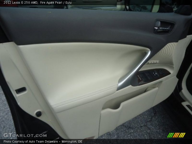 Fire Agate Pearl / Ecru 2012 Lexus IS 250 AWD