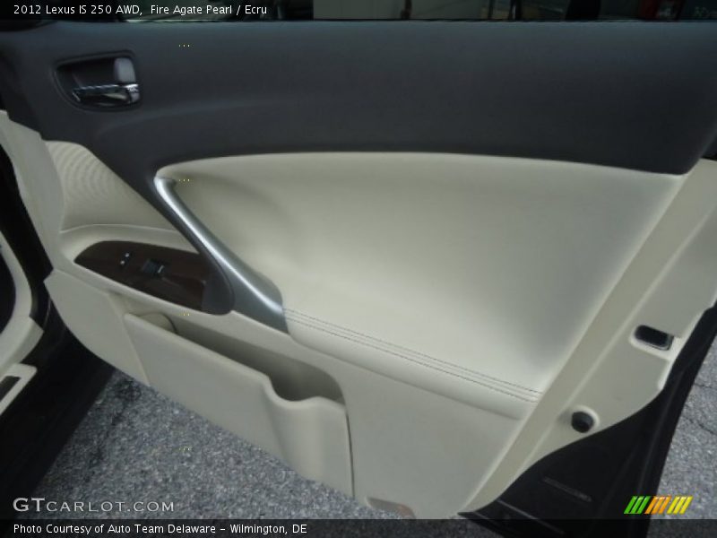Fire Agate Pearl / Ecru 2012 Lexus IS 250 AWD