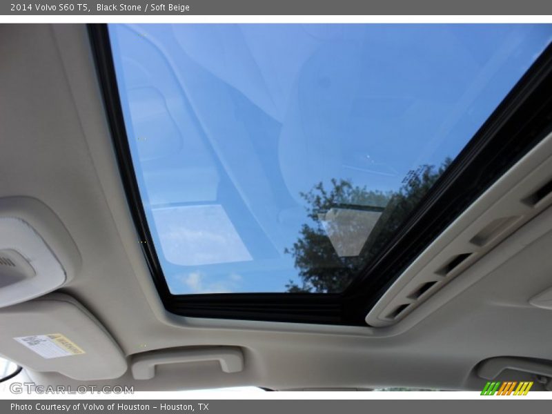 Black Stone / Soft Beige 2014 Volvo S60 T5
