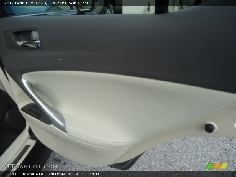 Fire Agate Pearl / Ecru 2012 Lexus IS 250 AWD