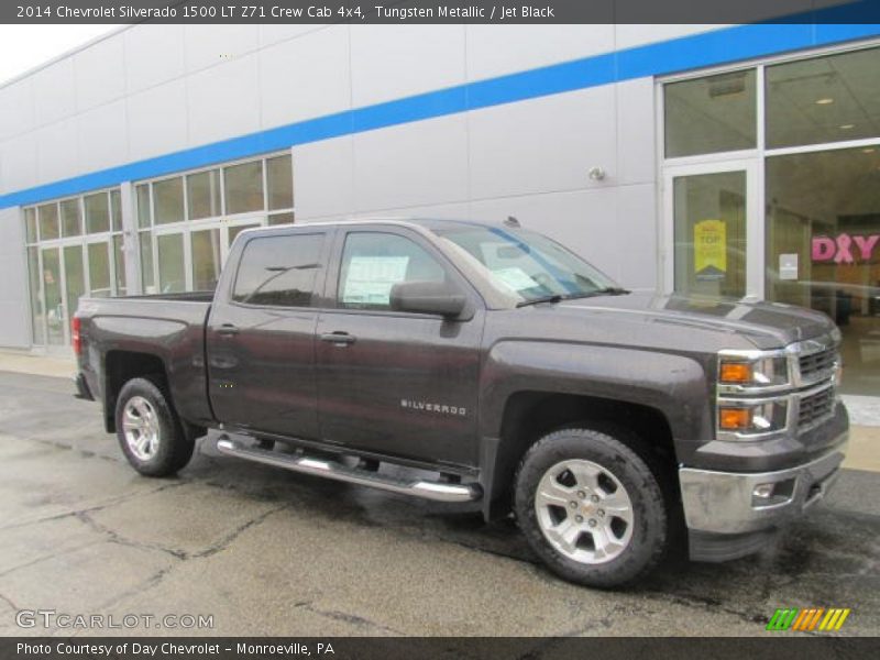Tungsten Metallic / Jet Black 2014 Chevrolet Silverado 1500 LT Z71 Crew Cab 4x4