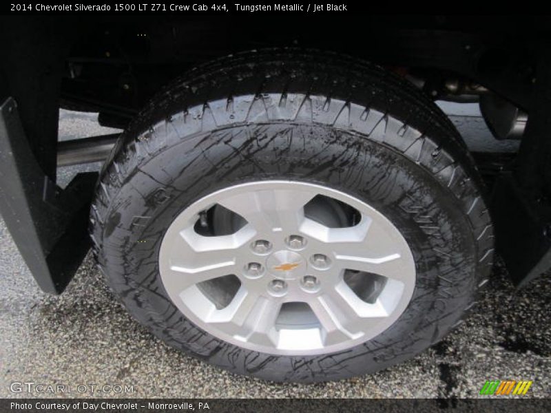 Tungsten Metallic / Jet Black 2014 Chevrolet Silverado 1500 LT Z71 Crew Cab 4x4