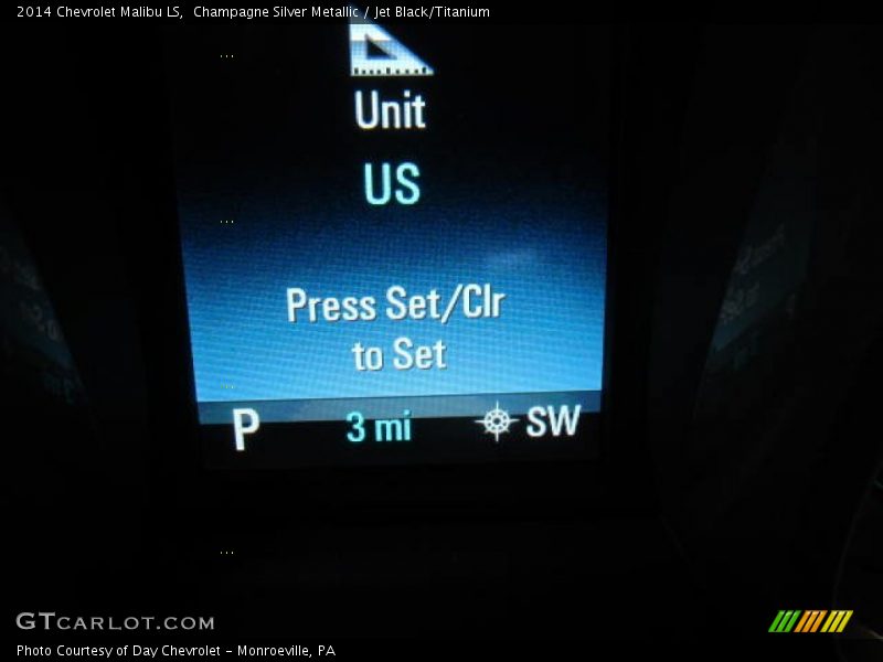 Champagne Silver Metallic / Jet Black/Titanium 2014 Chevrolet Malibu LS