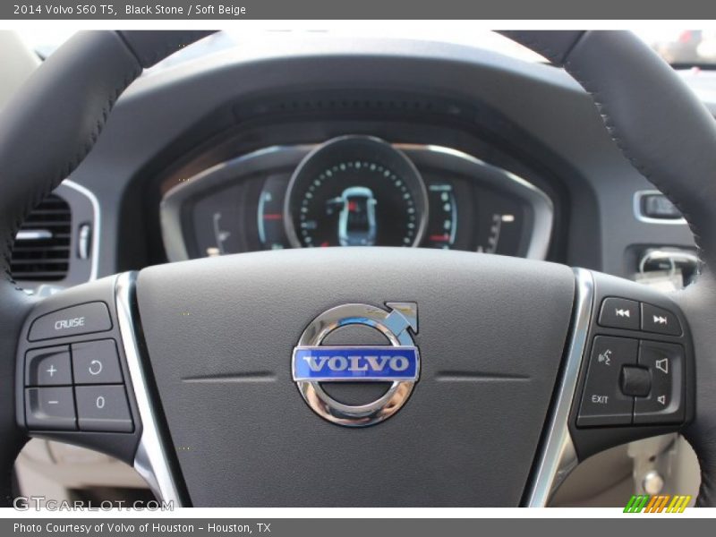 Black Stone / Soft Beige 2014 Volvo S60 T5