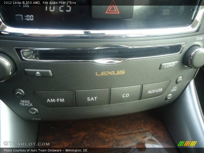 Fire Agate Pearl / Ecru 2012 Lexus IS 250 AWD