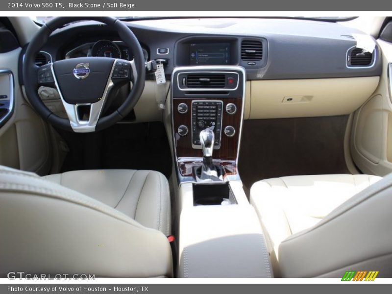 Black Stone / Soft Beige 2014 Volvo S60 T5