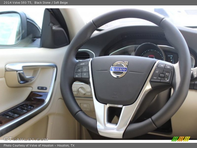 Black Stone / Soft Beige 2014 Volvo S60 T5