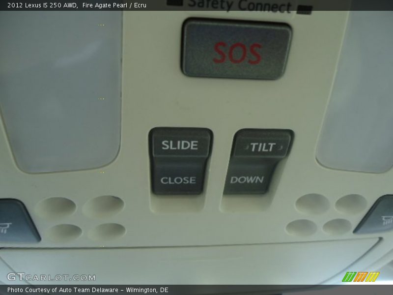 Fire Agate Pearl / Ecru 2012 Lexus IS 250 AWD