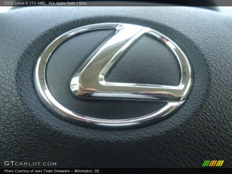 Fire Agate Pearl / Ecru 2012 Lexus IS 250 AWD