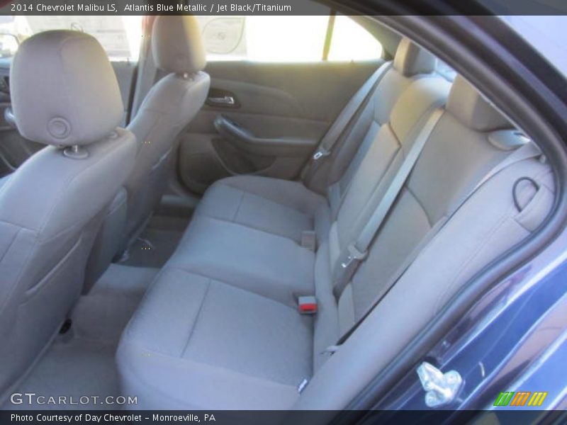 Atlantis Blue Metallic / Jet Black/Titanium 2014 Chevrolet Malibu LS