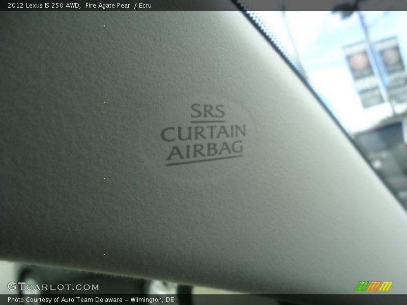 Fire Agate Pearl / Ecru 2012 Lexus IS 250 AWD