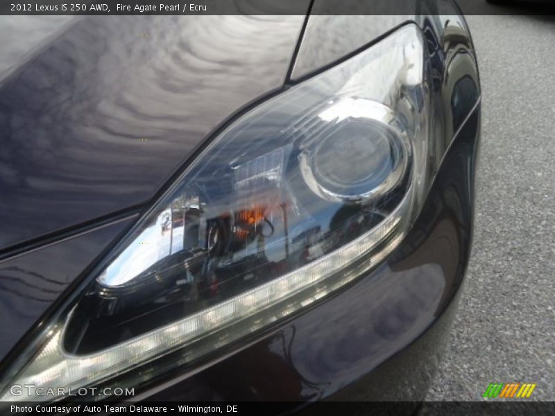 Fire Agate Pearl / Ecru 2012 Lexus IS 250 AWD