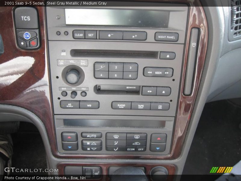 Steel Gray Metallic / Medium Gray 2001 Saab 9-5 Sedan