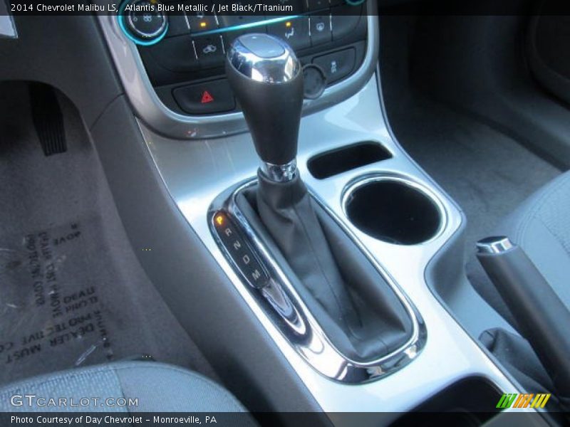 Atlantis Blue Metallic / Jet Black/Titanium 2014 Chevrolet Malibu LS