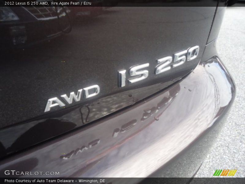 Fire Agate Pearl / Ecru 2012 Lexus IS 250 AWD