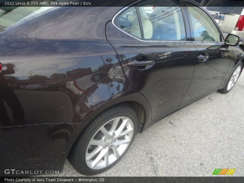 Fire Agate Pearl / Ecru 2012 Lexus IS 250 AWD