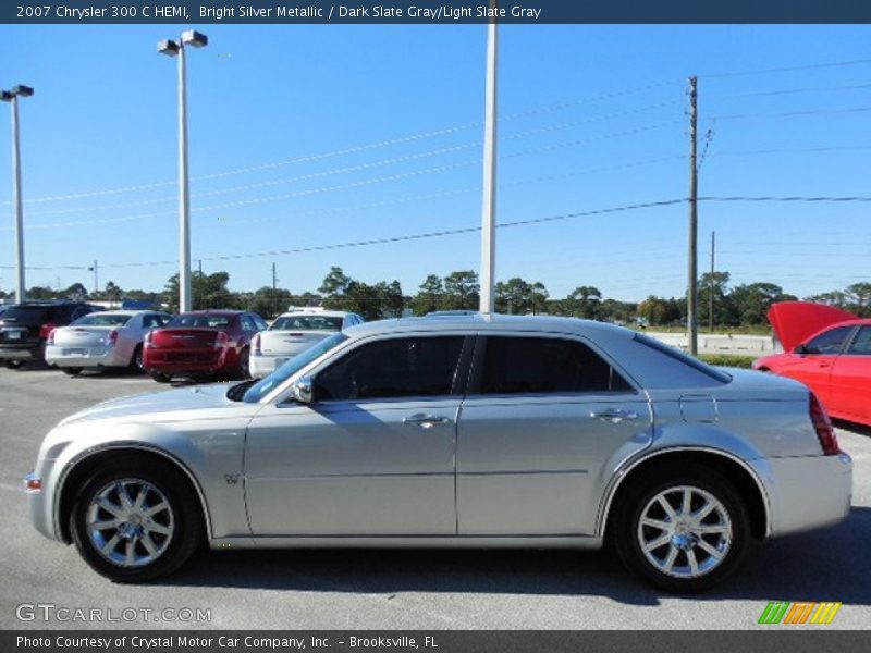 Bright Silver Metallic / Dark Slate Gray/Light Slate Gray 2007 Chrysler 300 C HEMI