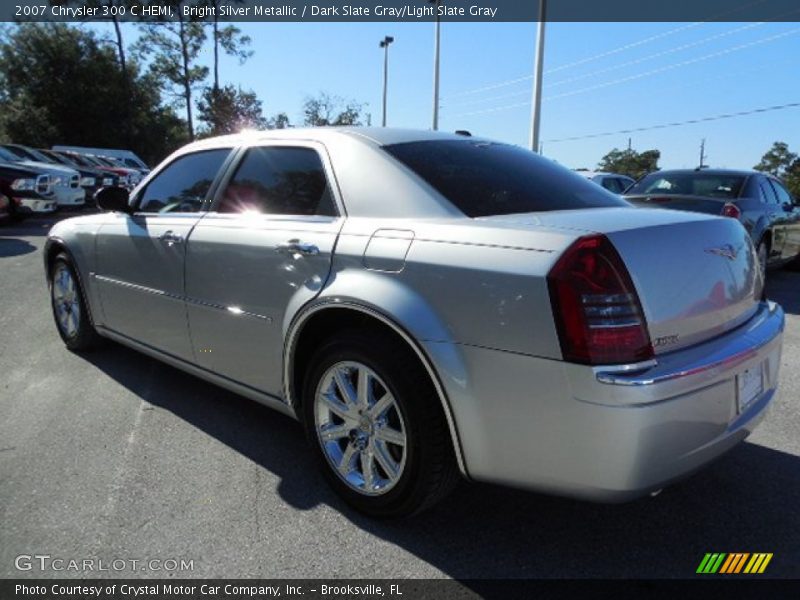 Bright Silver Metallic / Dark Slate Gray/Light Slate Gray 2007 Chrysler 300 C HEMI