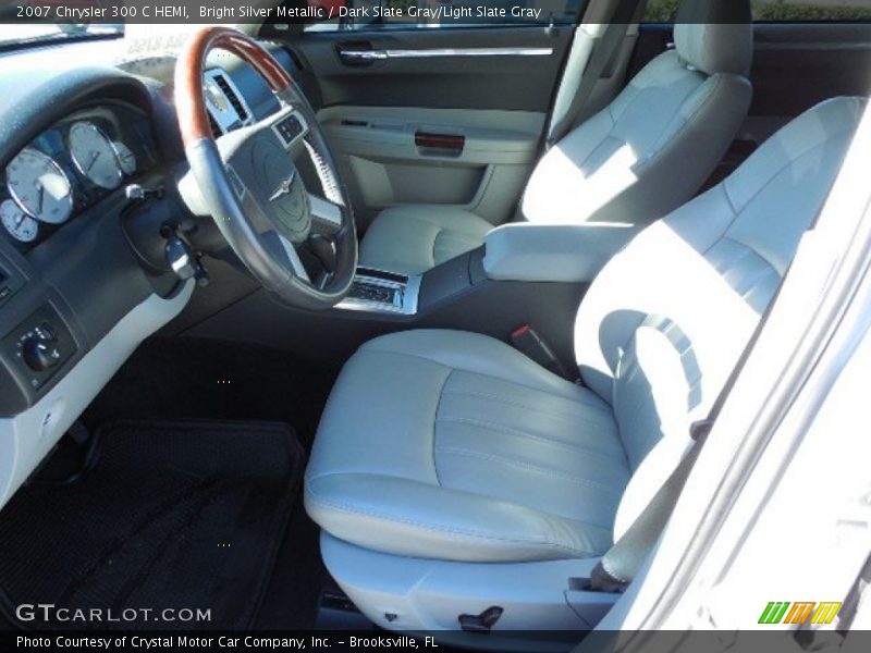 Bright Silver Metallic / Dark Slate Gray/Light Slate Gray 2007 Chrysler 300 C HEMI