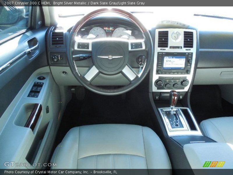 Bright Silver Metallic / Dark Slate Gray/Light Slate Gray 2007 Chrysler 300 C HEMI