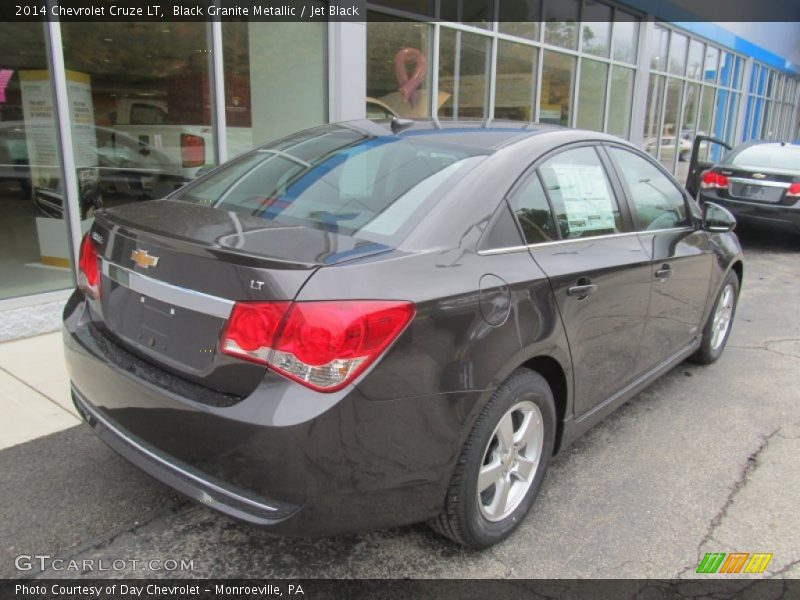 Black Granite Metallic / Jet Black 2014 Chevrolet Cruze LT