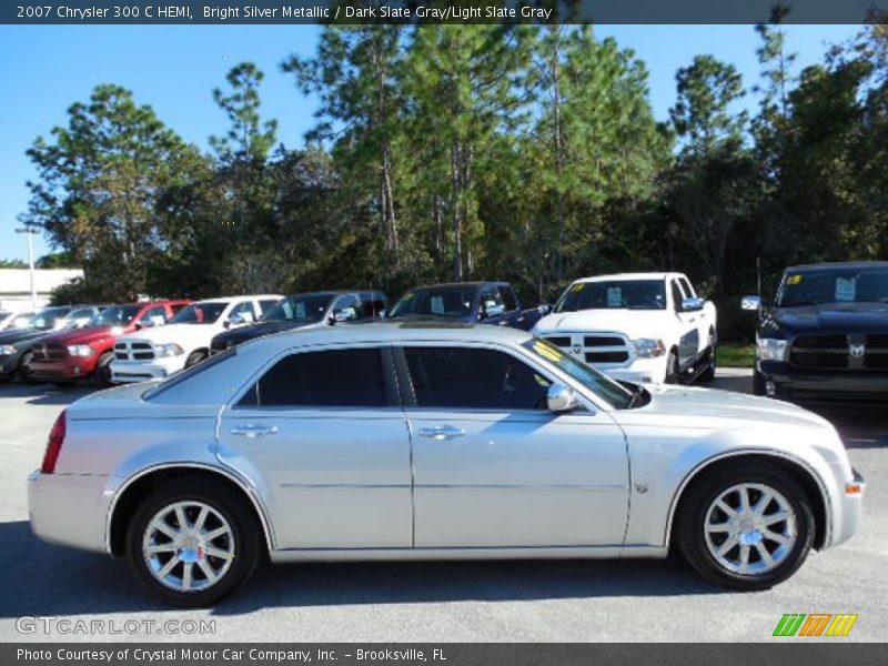 Bright Silver Metallic / Dark Slate Gray/Light Slate Gray 2007 Chrysler 300 C HEMI