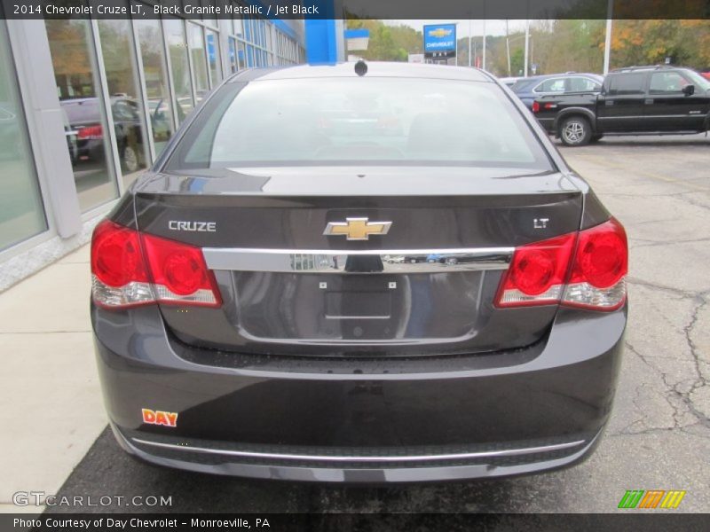 Black Granite Metallic / Jet Black 2014 Chevrolet Cruze LT