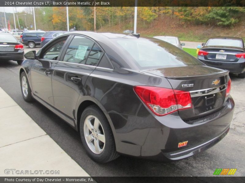 Black Granite Metallic / Jet Black 2014 Chevrolet Cruze LT