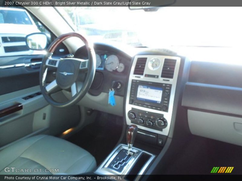 Bright Silver Metallic / Dark Slate Gray/Light Slate Gray 2007 Chrysler 300 C HEMI