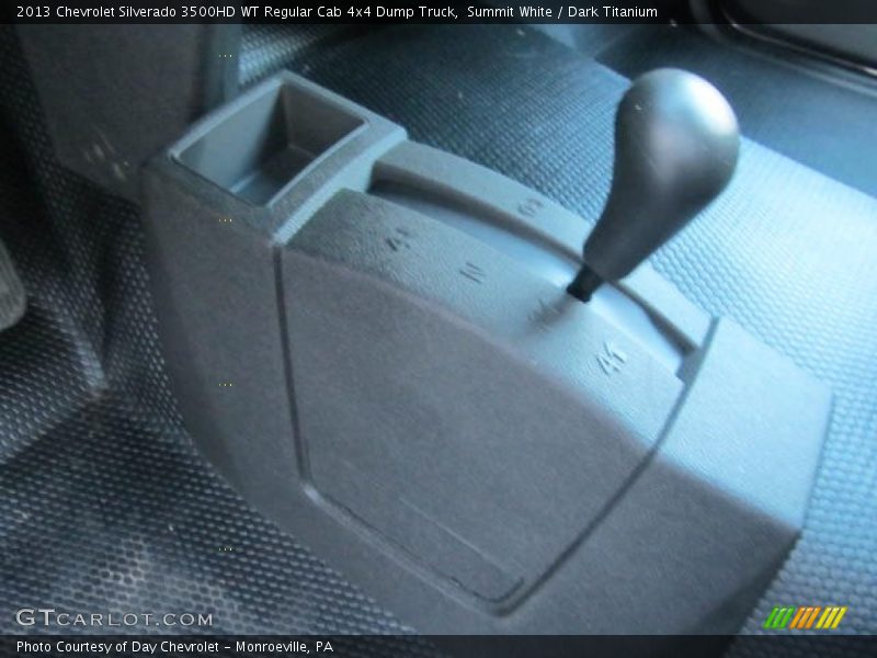 Summit White / Dark Titanium 2013 Chevrolet Silverado 3500HD WT Regular Cab 4x4 Dump Truck