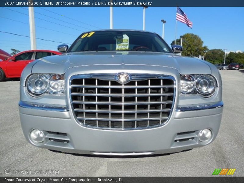 Bright Silver Metallic / Dark Slate Gray/Light Slate Gray 2007 Chrysler 300 C HEMI