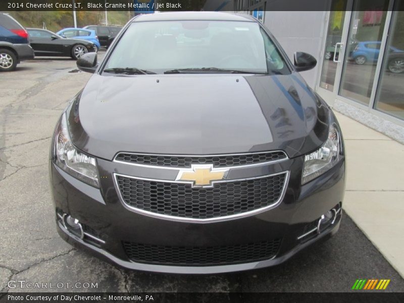 Black Granite Metallic / Jet Black 2014 Chevrolet Cruze LT