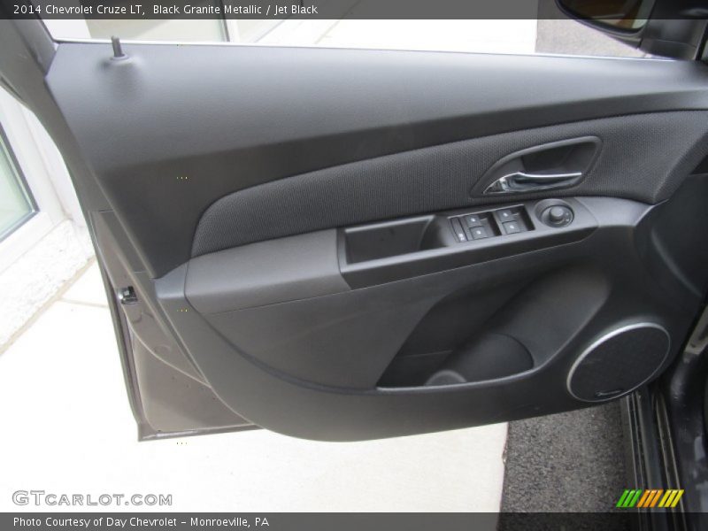 Black Granite Metallic / Jet Black 2014 Chevrolet Cruze LT