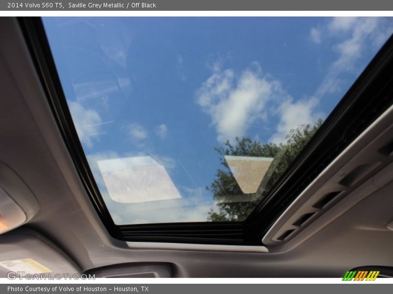 Saville Grey Metallic / Off Black 2014 Volvo S60 T5