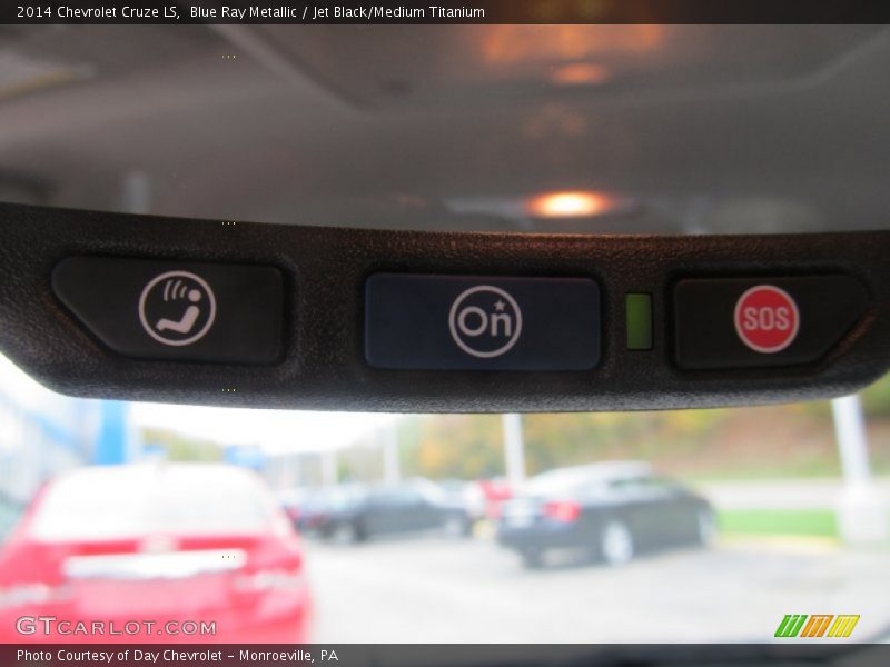 Blue Ray Metallic / Jet Black/Medium Titanium 2014 Chevrolet Cruze LS