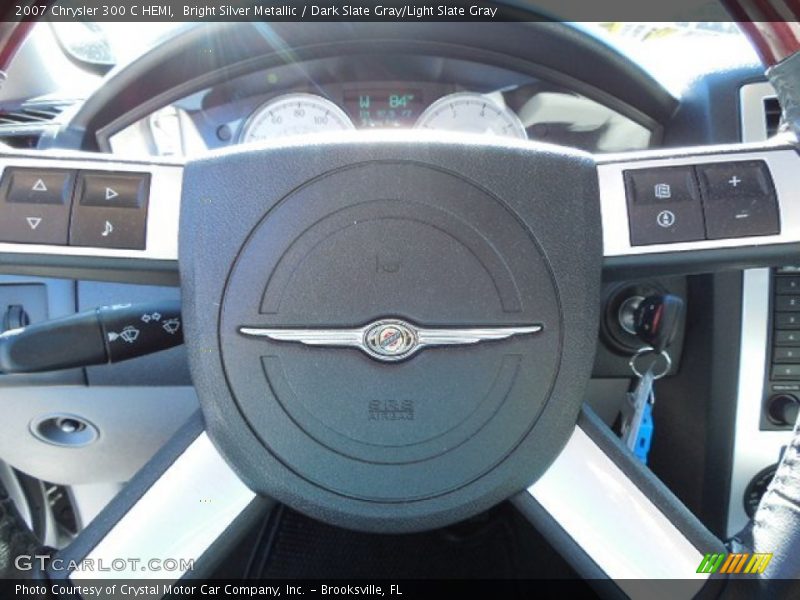 Bright Silver Metallic / Dark Slate Gray/Light Slate Gray 2007 Chrysler 300 C HEMI