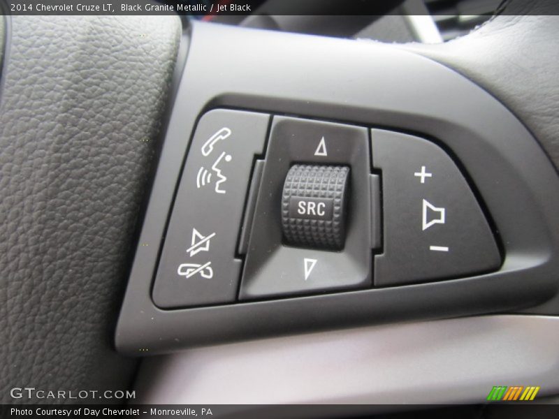 Black Granite Metallic / Jet Black 2014 Chevrolet Cruze LT