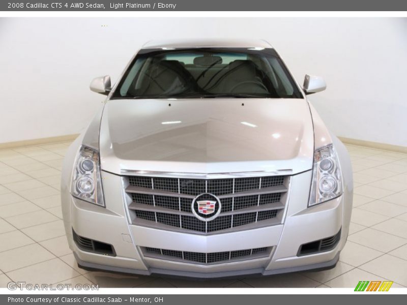 Light Platinum / Ebony 2008 Cadillac CTS 4 AWD Sedan
