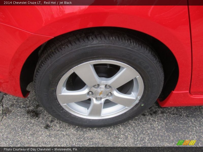 Red Hot / Jet Black 2014 Chevrolet Cruze LT