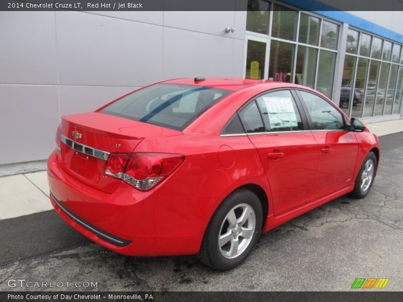 Red Hot / Jet Black 2014 Chevrolet Cruze LT