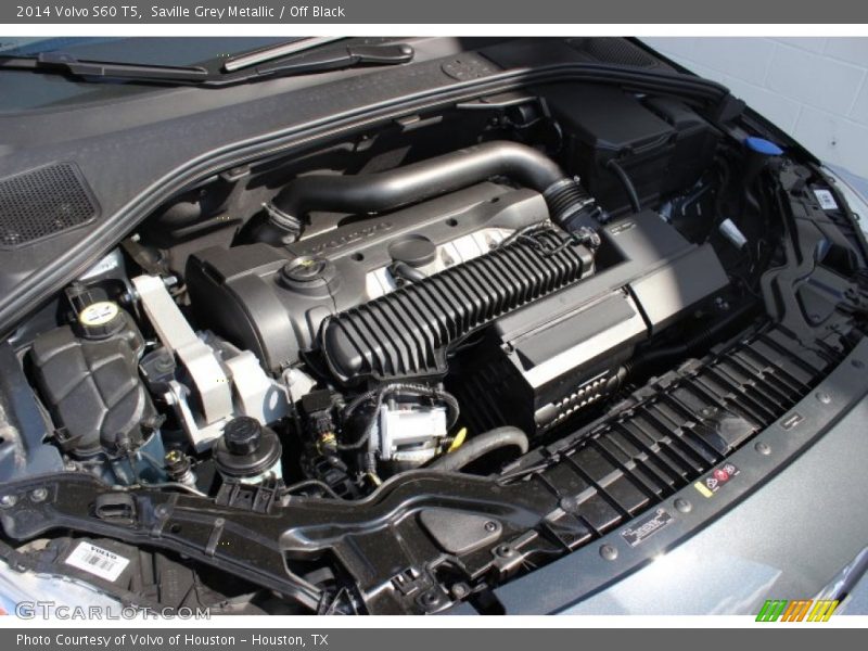 Saville Grey Metallic / Off Black 2014 Volvo S60 T5