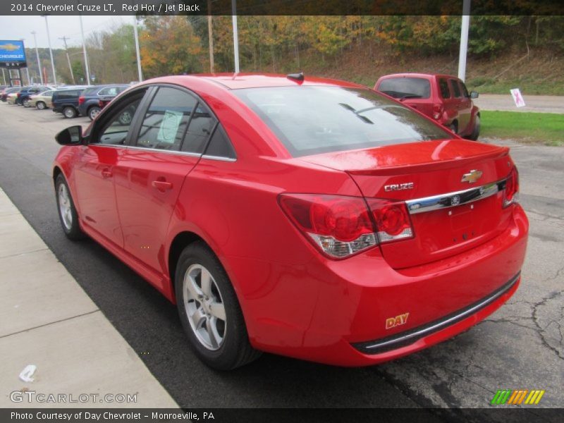 Red Hot / Jet Black 2014 Chevrolet Cruze LT