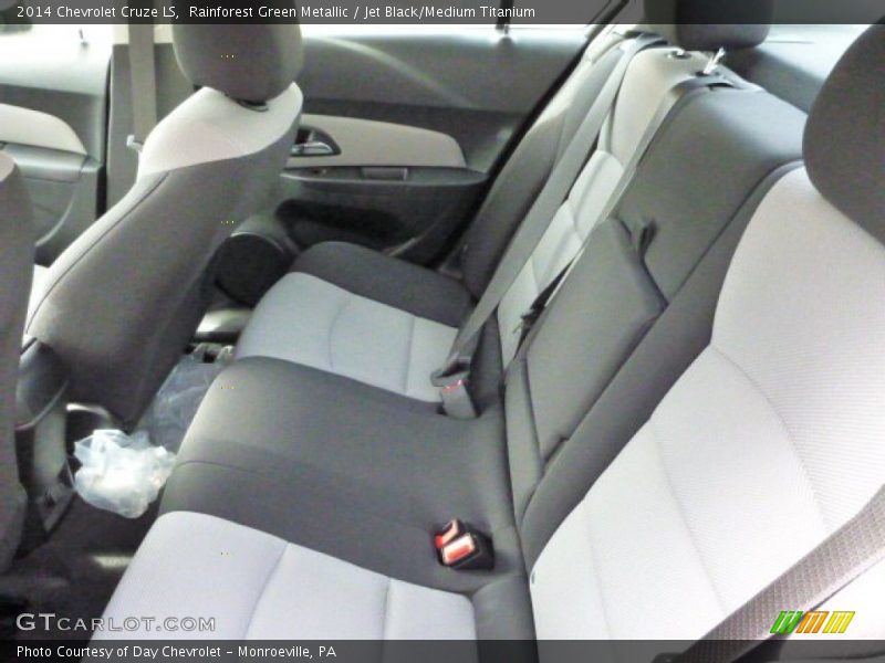 Rainforest Green Metallic / Jet Black/Medium Titanium 2014 Chevrolet Cruze LS