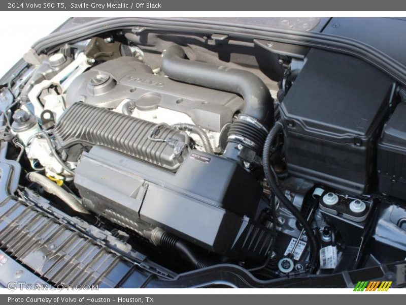 Saville Grey Metallic / Off Black 2014 Volvo S60 T5