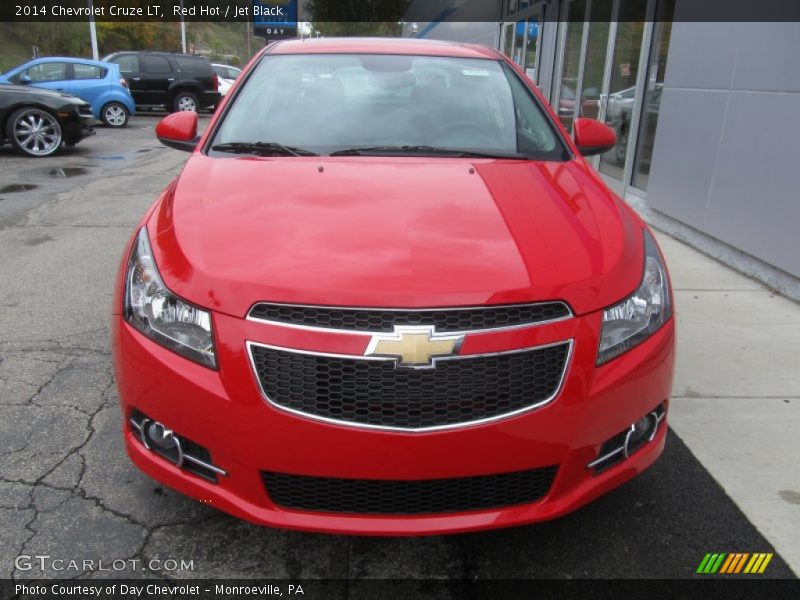 Red Hot / Jet Black 2014 Chevrolet Cruze LT