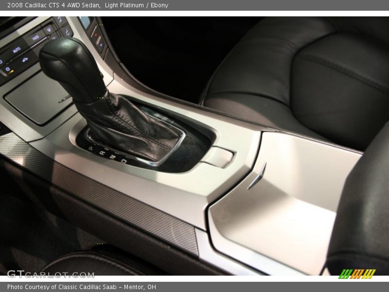 Light Platinum / Ebony 2008 Cadillac CTS 4 AWD Sedan