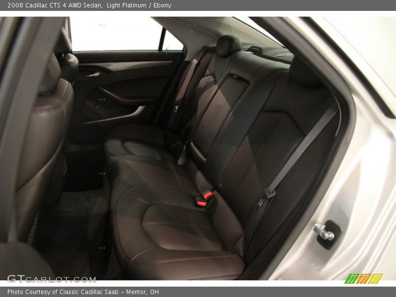 Light Platinum / Ebony 2008 Cadillac CTS 4 AWD Sedan