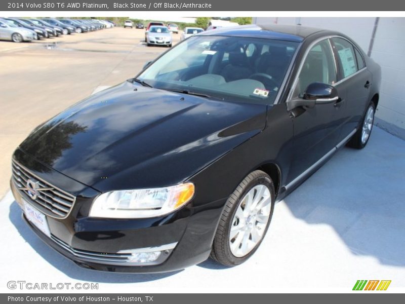 Black Stone / Off Black/Anthracite 2014 Volvo S80 T6 AWD Platinum