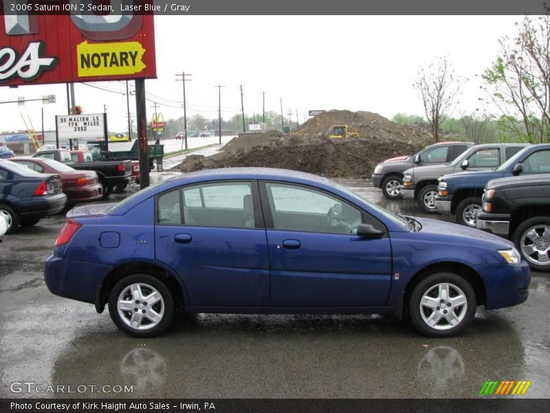 Laser Blue / Gray 2006 Saturn ION 2 Sedan