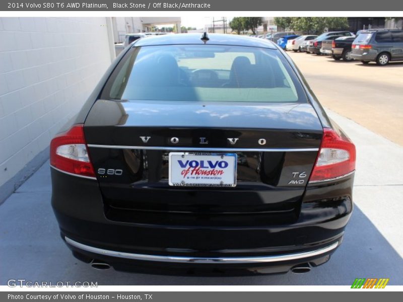 Black Stone / Off Black/Anthracite 2014 Volvo S80 T6 AWD Platinum